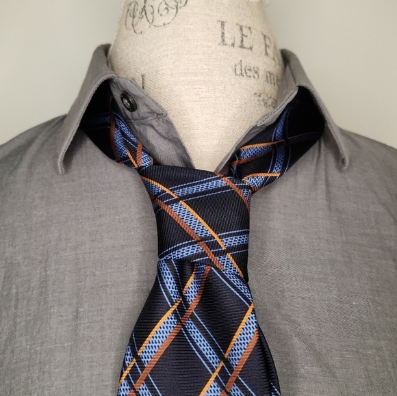 Vintage Bijoux Terner Silk Tie x2 - Picture 4 of 10